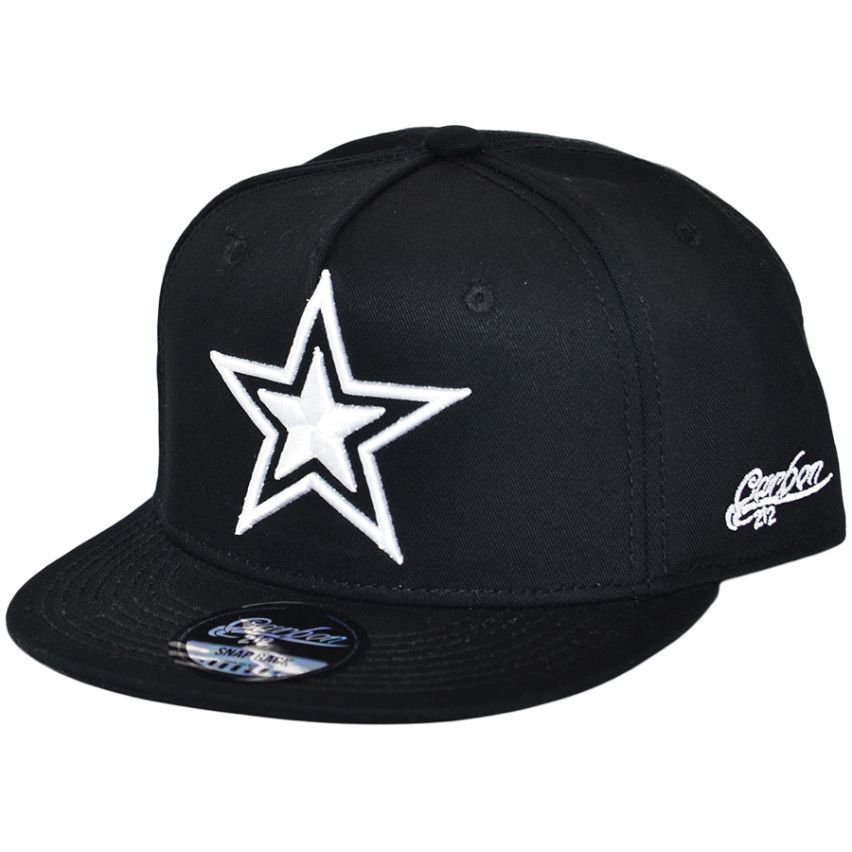 STAR BASEBALL CAP - BLACK