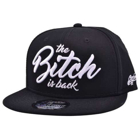 CARBON 212 THE BITCH IS BACK SNAPBACK - BLACK