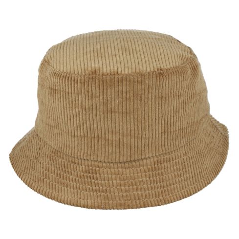 Maz Corduroy Fisherman Bucket Hat - Camel