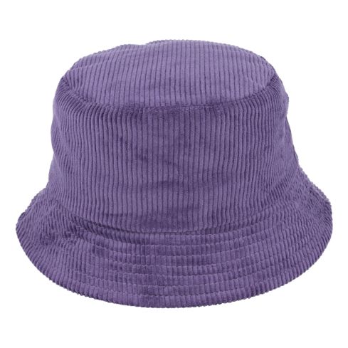 Maz Corduroy Fisherman Bucket Hat - Purple