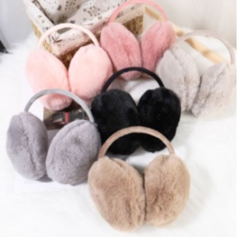 Maz Fur Earmuffs Assorted Colours