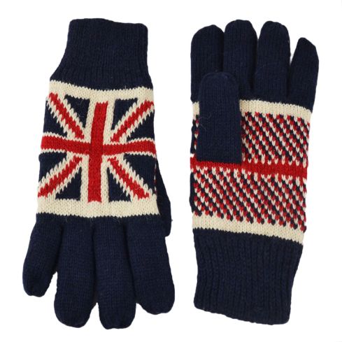 Maz Union Jack Gloves - Blue
