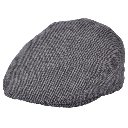 G&H Tweed Flat Cap - Grey