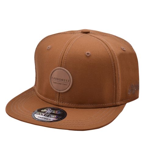 Carbon212 Extreme Edition Round Patch Snapback - Camel
