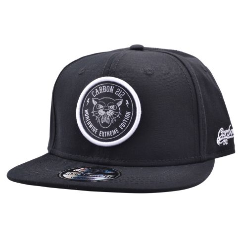 Carbon212 Worldwide Extreme Edition Patch Snapback - Black