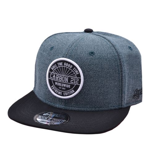 Carbon212 Roll The Good Time Snapback - Blue