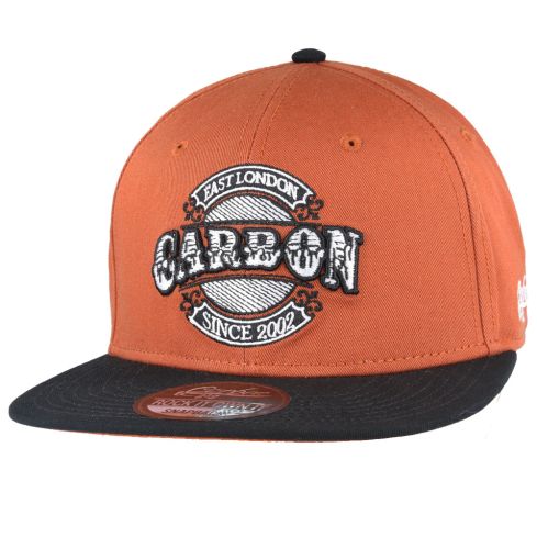 Carbon212 East London Snapback Cap - Orange
