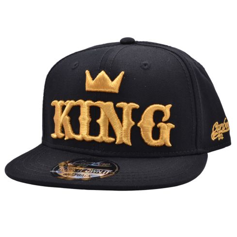 Carbon212 King Snapback Cap  - Gold