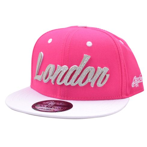 Carbon212 Youth Gliter London Snapback - Pink