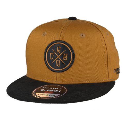 Carbon212 Youth Extreme Edition Round Patch Snapback - Brown