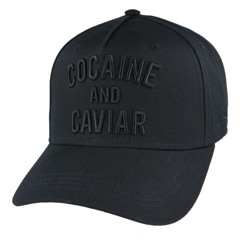 Carbon212 Cocaine & Caviar Baseball Caps - Black