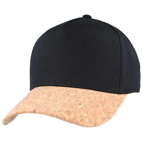 Carbon212 Cork Baseball Cap - Black