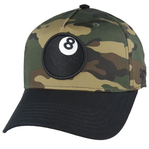 Carbon212 8 Ball Baseball Cap - Camouflage