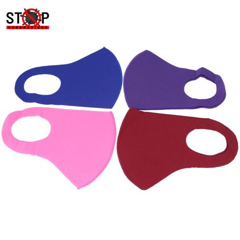 Maz Polyester Face Mouth Cover Dust proof Facial UV Protective Washable Assorted Colours
