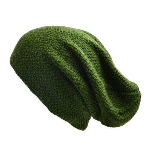 Carbon212 Mountain Long Beanie - Olive