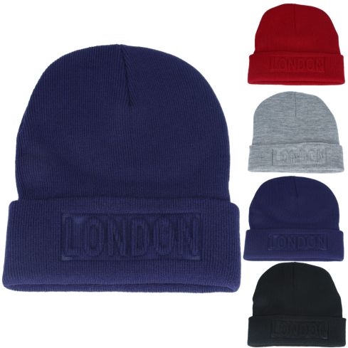 Maz New Addition Hot Press London Beanie - Assorted Colours
