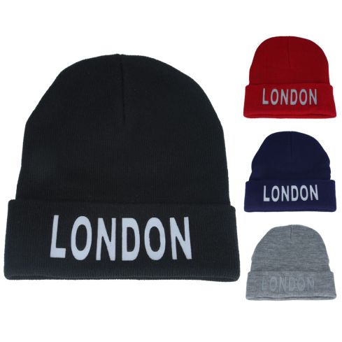 Maz London Glow In The Dark Beanie - Assorted Colours