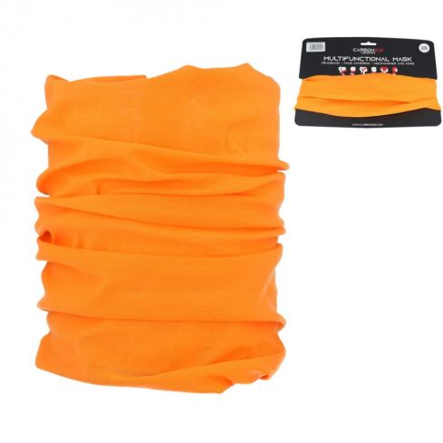 Carbon212 Multifunctional Neck Snood Hairband Tube Gaiter Sports Running Headband - Orange