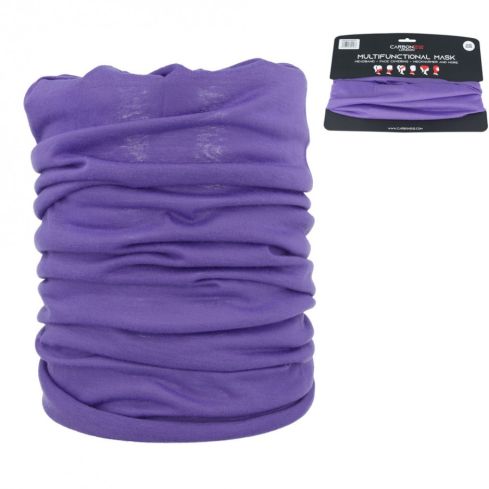 Carbon212 Multifunctional Neck Snood Hairband Tube Gaiter Sports Running Headband - Purple