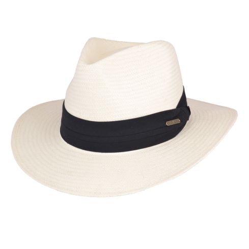 Maz Paper Straw Panama Hat - Cream