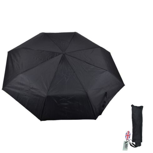 Maz  Plain Umbrella - Black