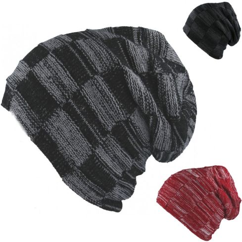 Maz Striped Long Beanie With Lining - Multi/colors