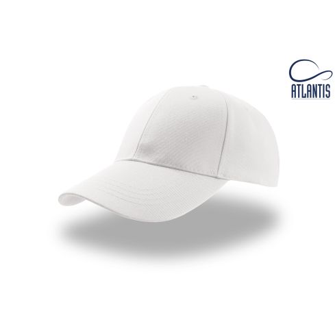 ATLANTIS ZOOM CURVE BASEBALL CAP - WHITE