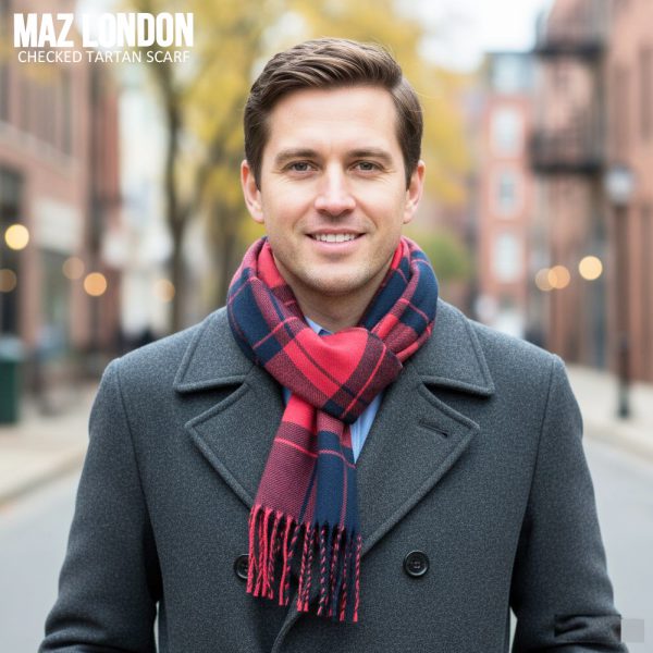 Maz Unisex Scottish Tartan Scarves - Multi Colours