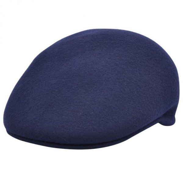 Maz Old Man Blocked felt Crushable Cap - Navy