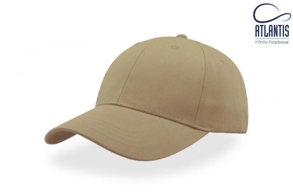 ATLANTIS ZOOM CURVE BASEBALL CAP - STONE