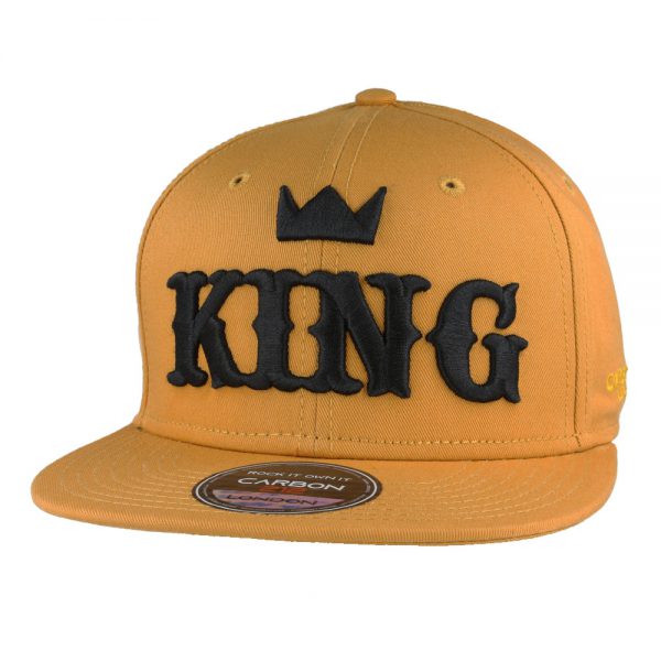 Carbon212 King Snapback Cap - Gold