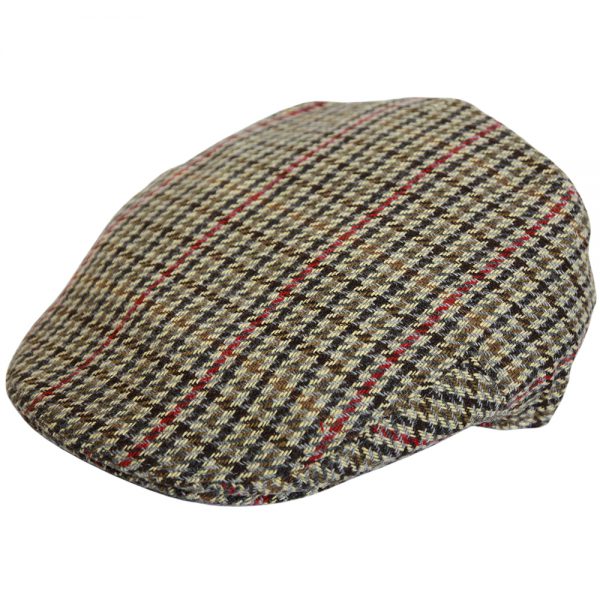 G&H Tweed Flat Cap - Brown