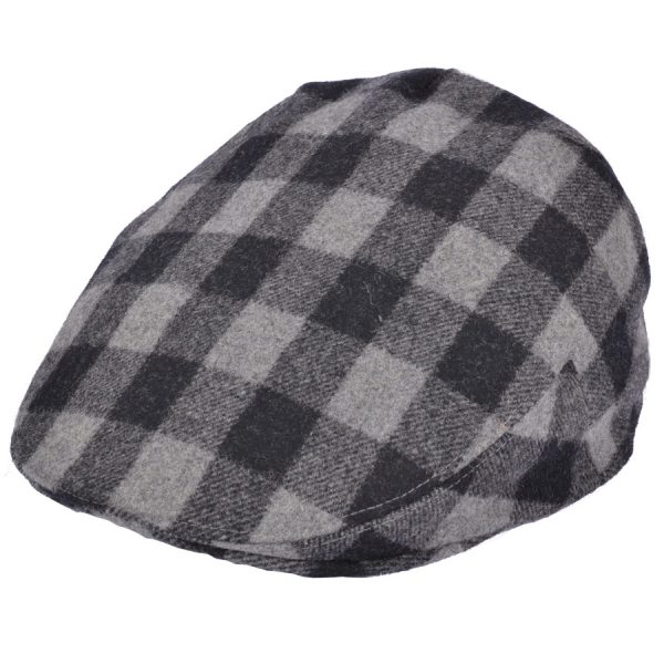 G&H Tweed Flat Cap - Grey