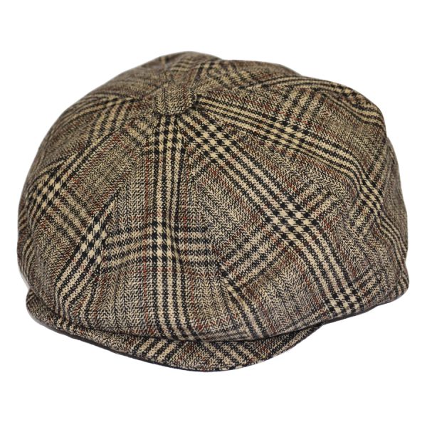 G&h 8 Panel Cap- Brown