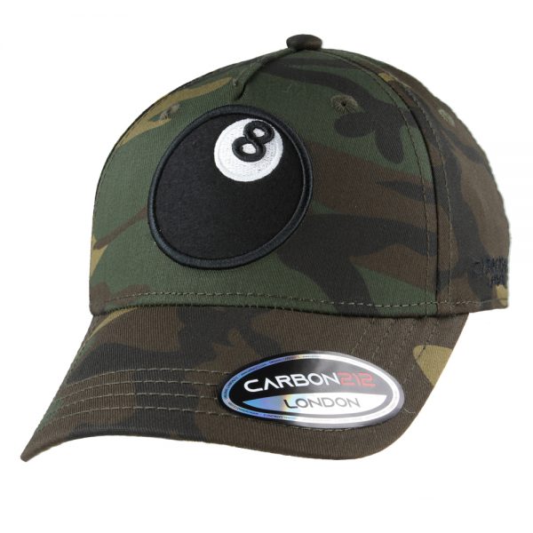 Carbon212 Youth Billiards 8-Ball Baseball Cap - Camouflage
