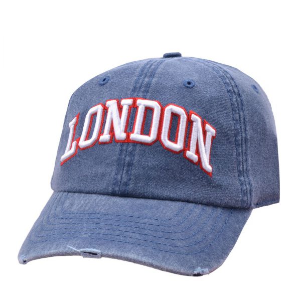 Carbon212 Youth London Pigment Dye Destroyed Baseball Caps