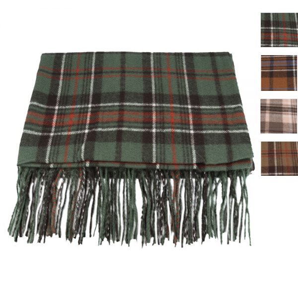 Maz Unisex Scottish Tartan Scarves