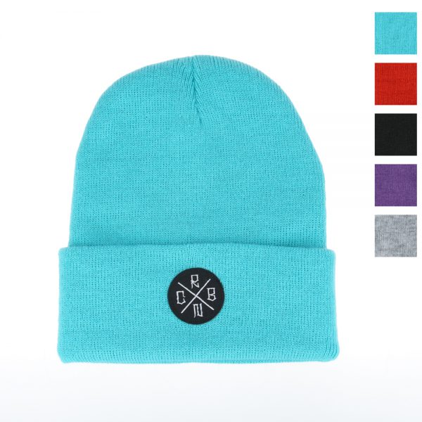 Carbon212 Unisex Heritage Vintage Double Knit Beanie Hat