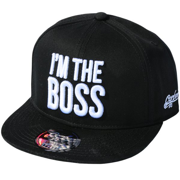 Carbon212 I'm The Boss snapback Cap - Black