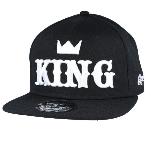 Carbon212 King Snapback Cap - White
