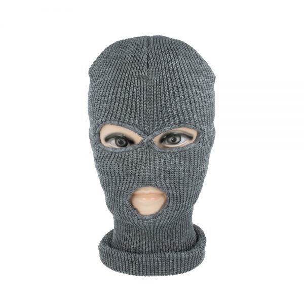 Maz Unisex Knitted Balaclava Three Hole Neck Warmer For Bike Motorcycle
