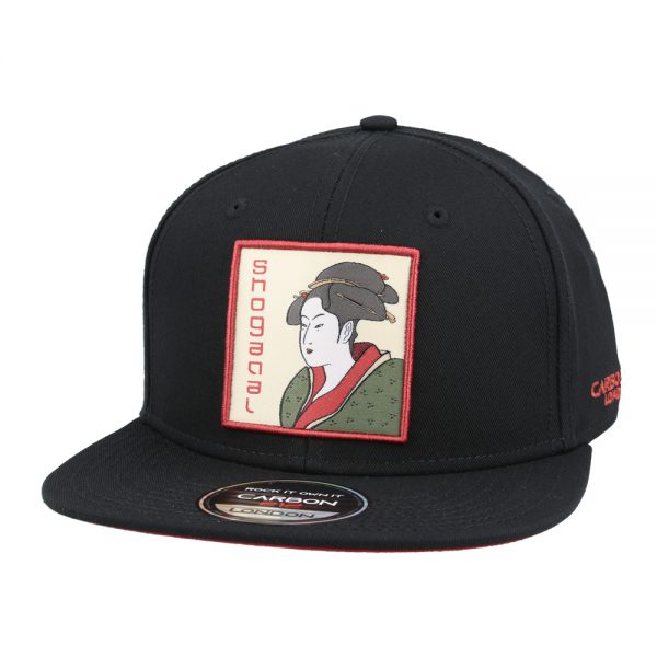 Carbon212 Limited Edition Japanese Geisha Shoganai Snapback Caps