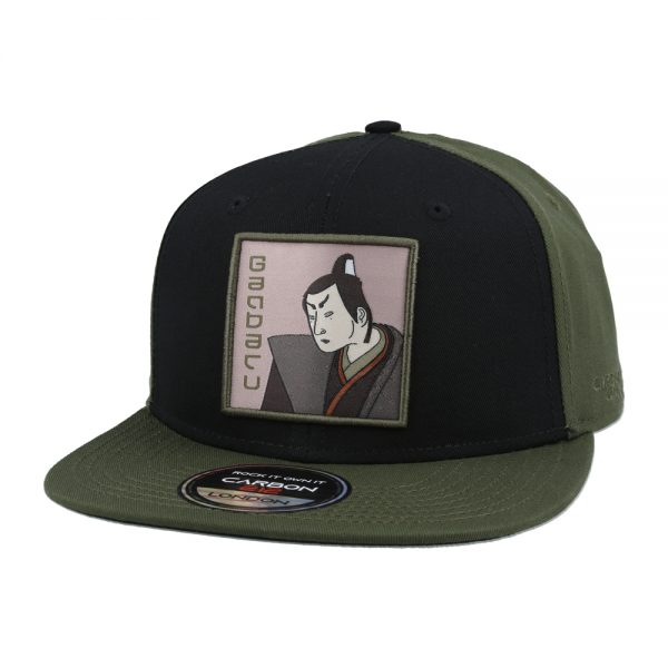Carbon212 Limited Edition Japanese Samurai Ganbaru Snapback Caps