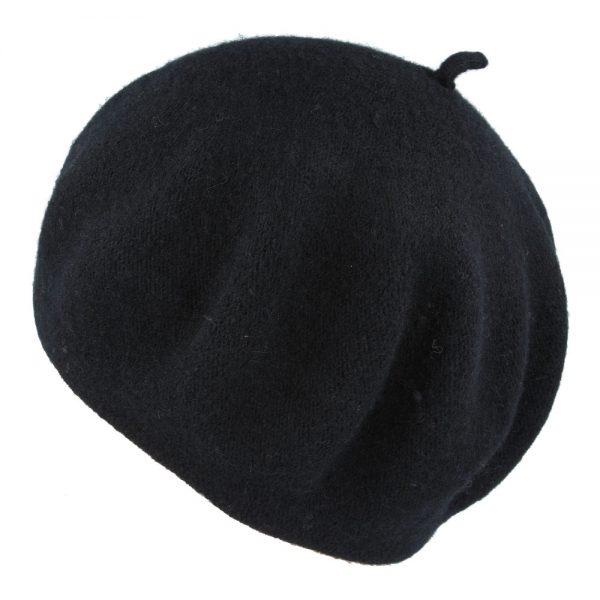 Maz Wool Beret - Black