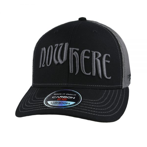 Carbon212 Nowhere 2-Tone Trucker Baseball Cap - Black