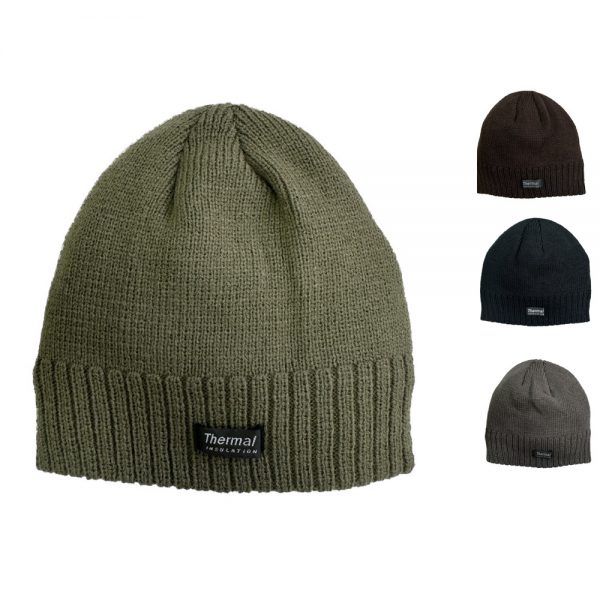 Maz Thermal Short Beanie With Warm Lining - Mix Colours