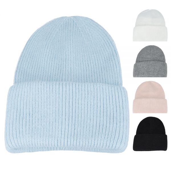 Maz Oversized Cuffed Beanie - Multiple Colours