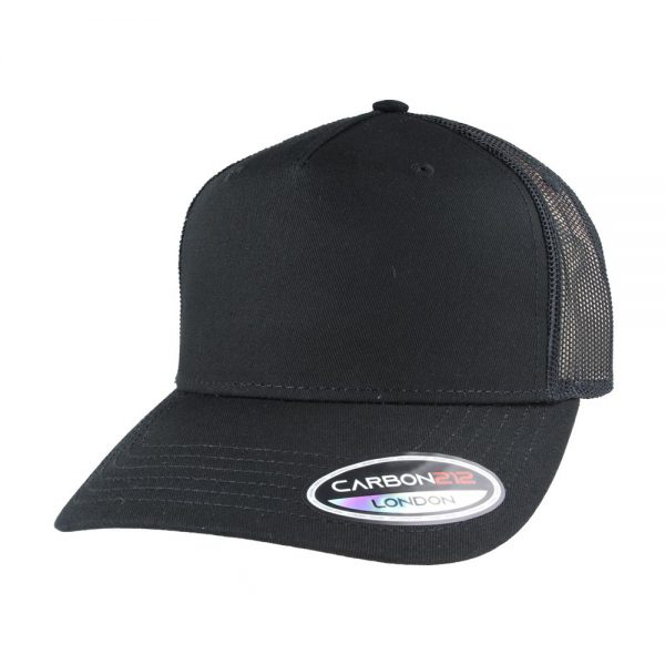 Carbon212 Youth Trucker Cap - Black