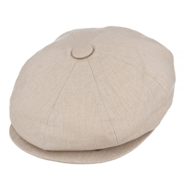 Maz Summer Linen 8 Panel Newsboy Gatsby Caps