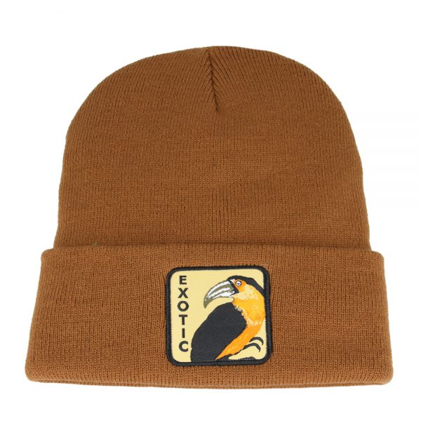 Carbon212 Exotic Beanie Hat - Assorted Colours